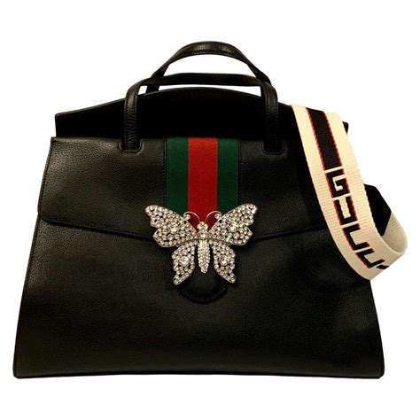 gucci totem butterfly bag|Gucci butterfly purse.